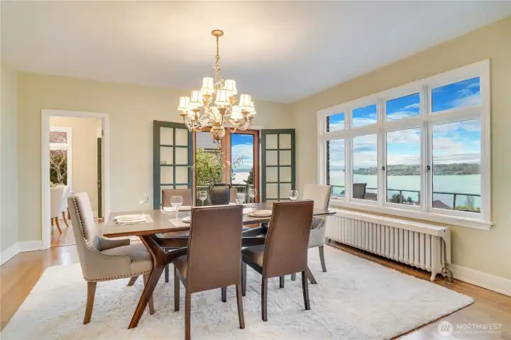 Set the table. The view does the rest.