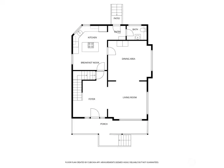 Main level floorpan