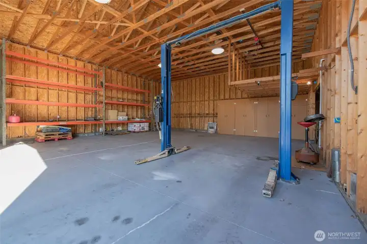 Loft Storage + Car lift