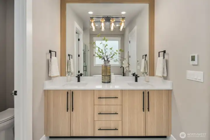 Primary bathroom.