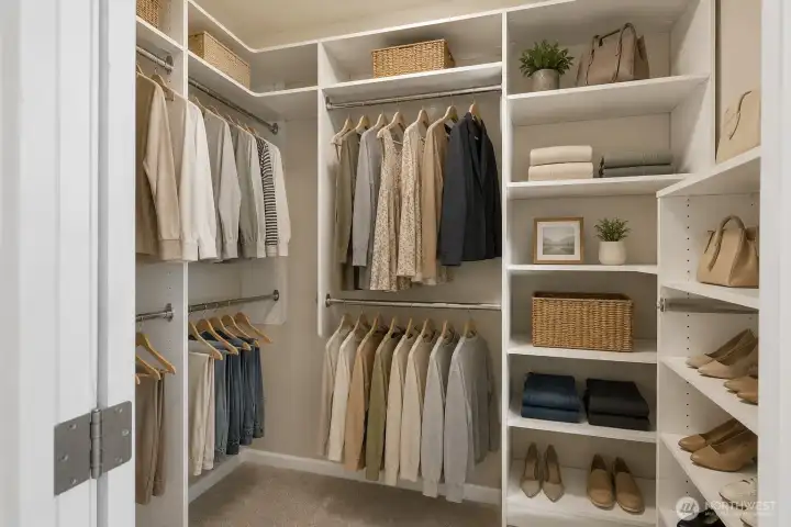 Virtually staged to show use of space