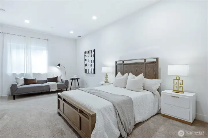 Main level suite expands the options of this home!