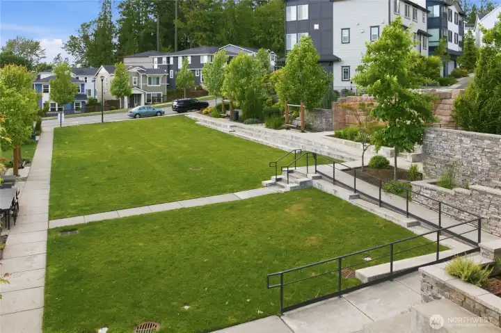 Community amenities include a park
