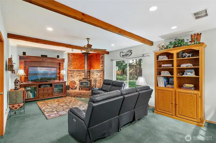 Family Room just off Dining room