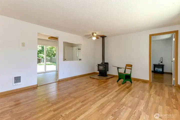 Enter into Living Room