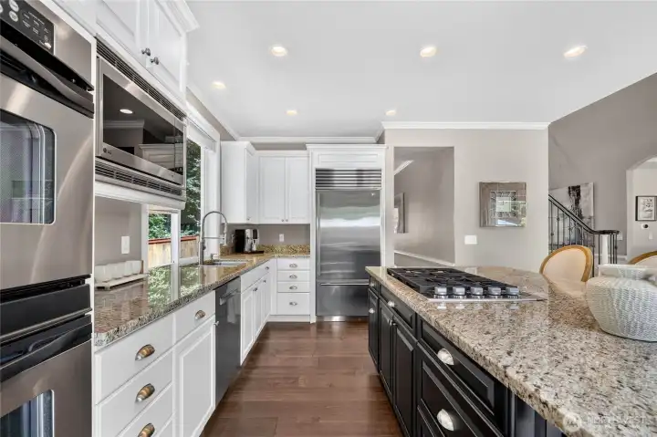 Updated Kitchen w/ high end appliances & soft close cabinets