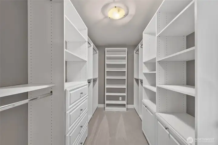 Custom Primary Closet