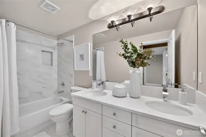 Updated Secondary Bath