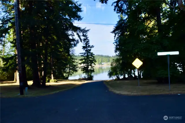 Private community boat launch access