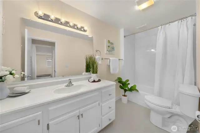 Full bath!