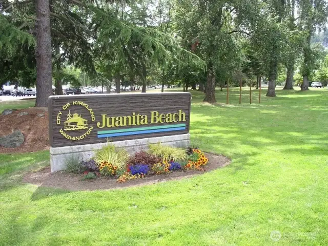 1 block to Juanita Beach