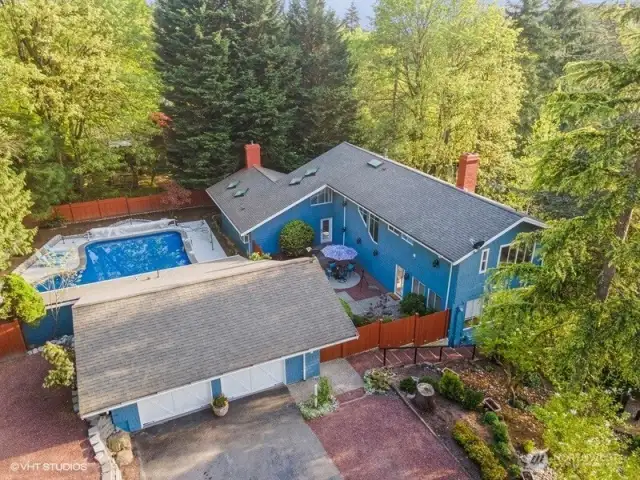Exceptional home and lot with a salt water pool!