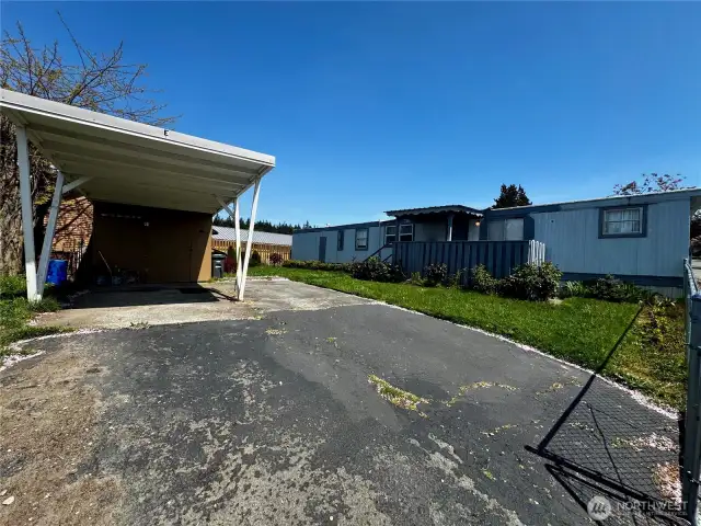 Carport and Storage