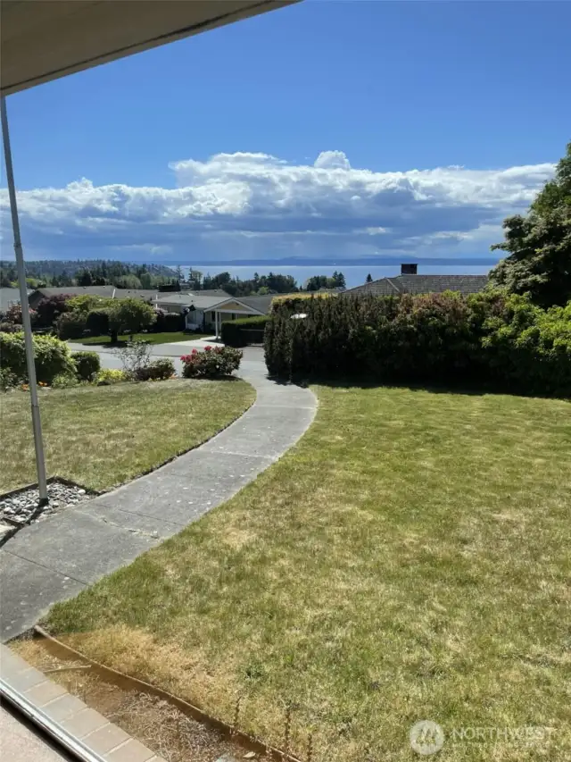 View from front yard