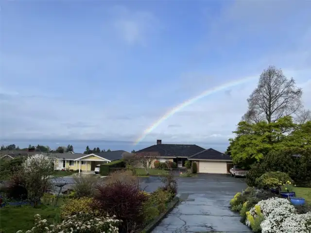 View from front yard