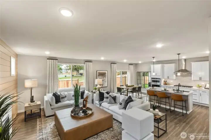 Disclaimer Secondary photos of same floor plan on different lot in different community: Photos are from another Warren, finishes, upgrades, and features may vary.