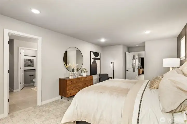 Disclaimer Secondary photos of same floor plan on different lot in different community: Photos are from another Warren, finishes, upgrades, and features may vary.