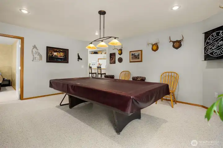 Pool Room/Rec Room/Bonus Room