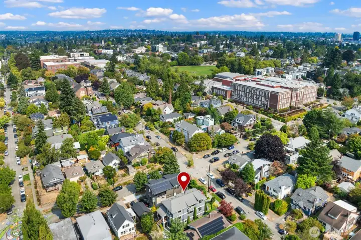 Aerial Looking Northeast