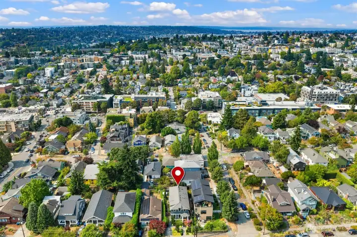 Aerial Looking West