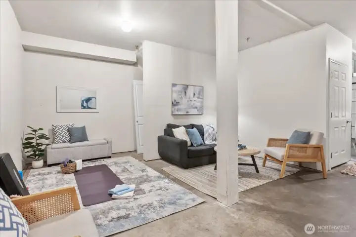 Huge hangout space or storage