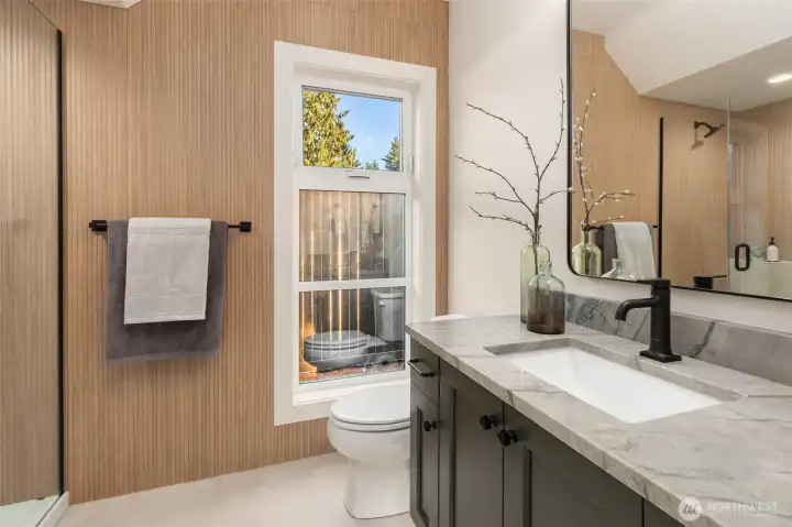 1st floor 3/4 bathroom