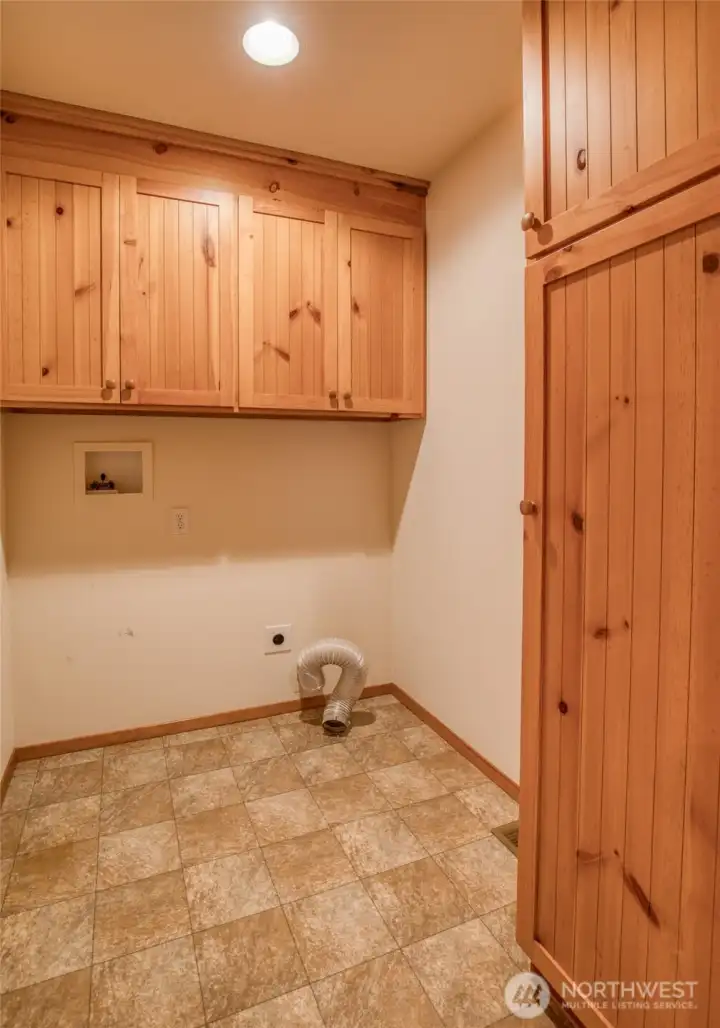 Laundry & utility space, cont