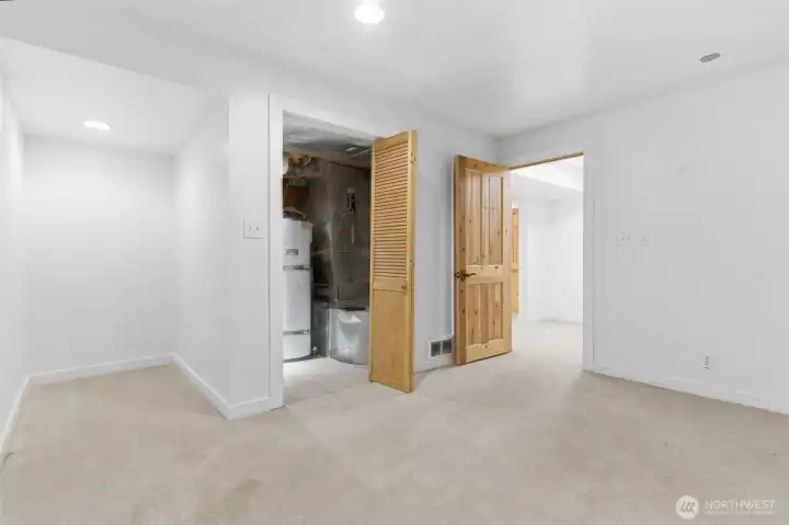 First extra finished room in basement