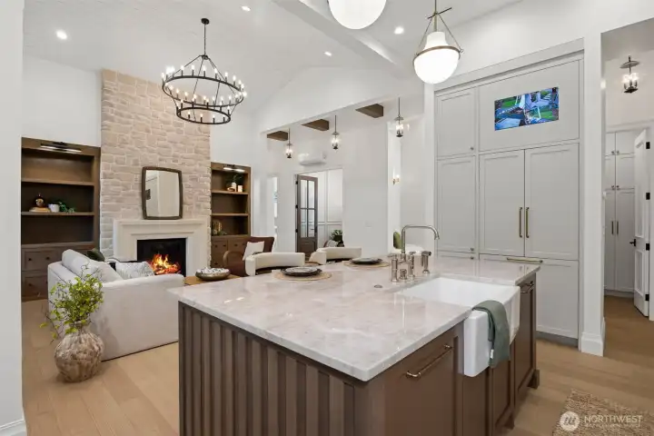 This is design efficiency at its highest level  - the aesthetic you'd expect in West Vancouver or Clyde Hill.