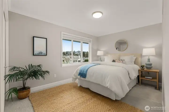 Upper level 3rd bedroom