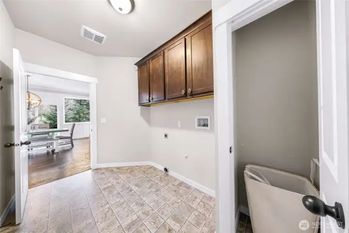 Laundry room with Laundry shoot!