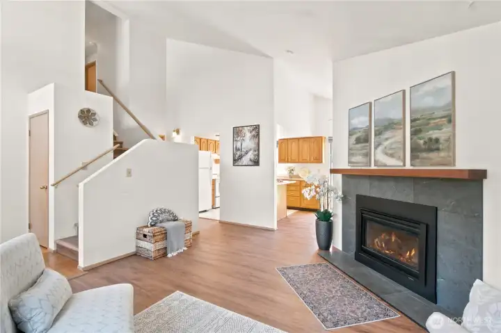 All new LVP flooring throughout home for a seamless and stylish flow.