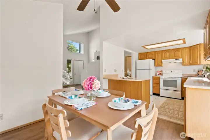 Dining Room and kitchen