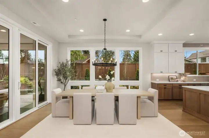 Staged photos of similar home on Lot 6.