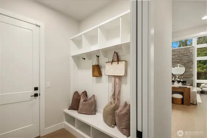 Staged photos of similar home on Lot 6.