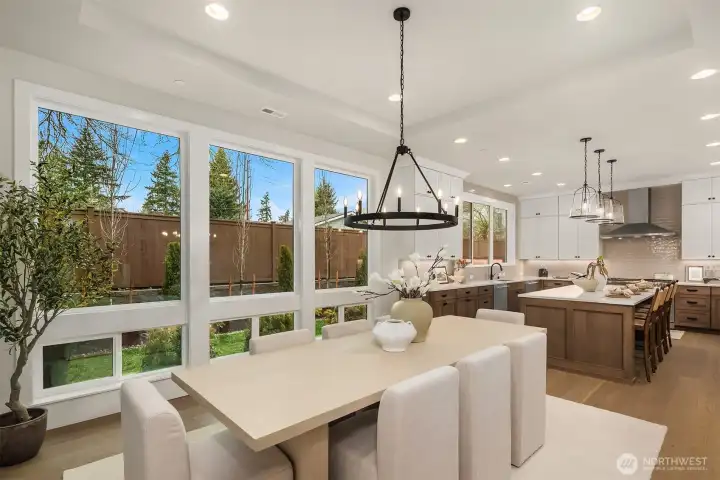 Staged photos of similar home on Lot 6.