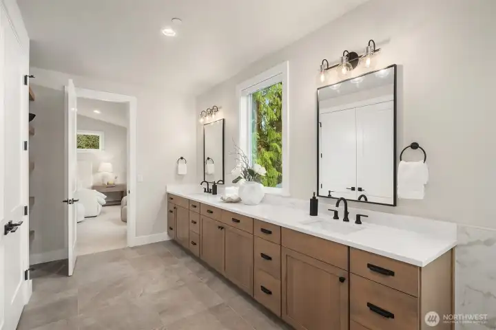 Staged photos of similar home on Lot 6.