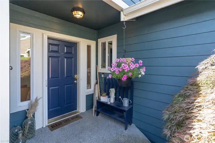 Covered Front entry