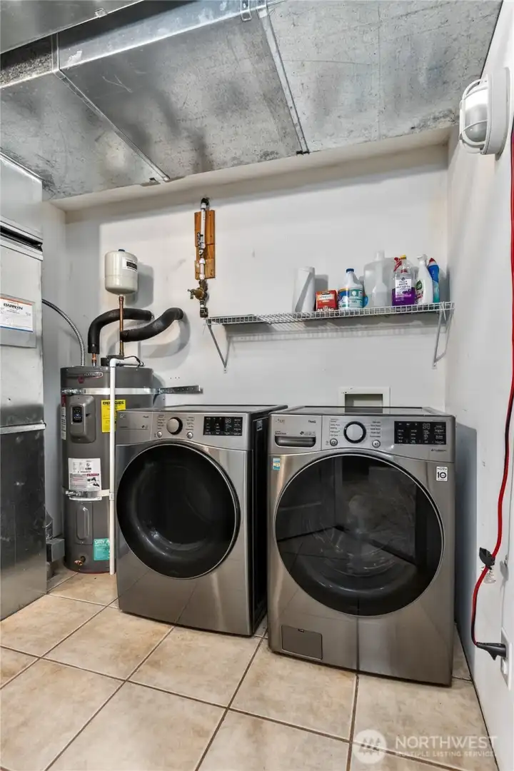 Laundry room.