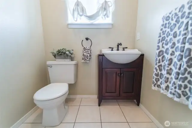 main floor half bath