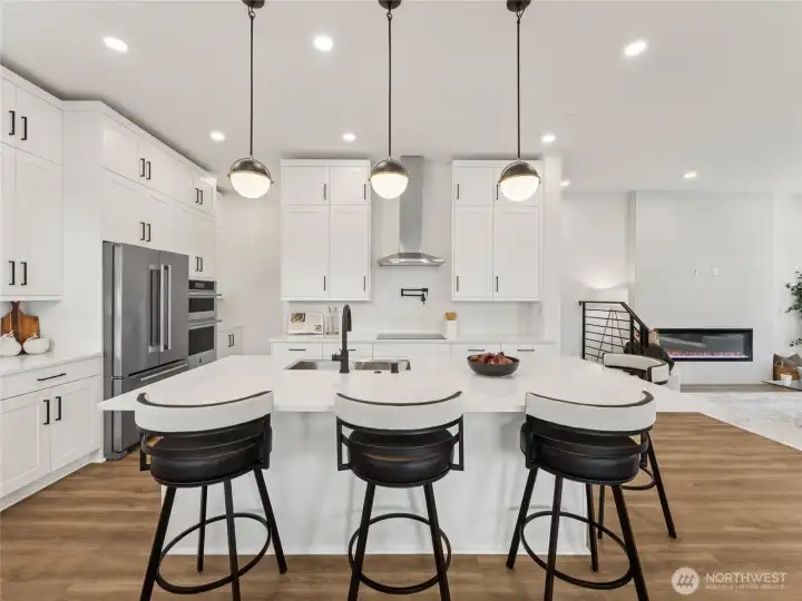 Wonderfully designed kitchen