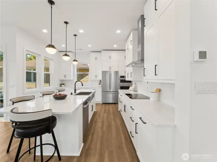 Entertain here. Kitchen  designed to enjoy!