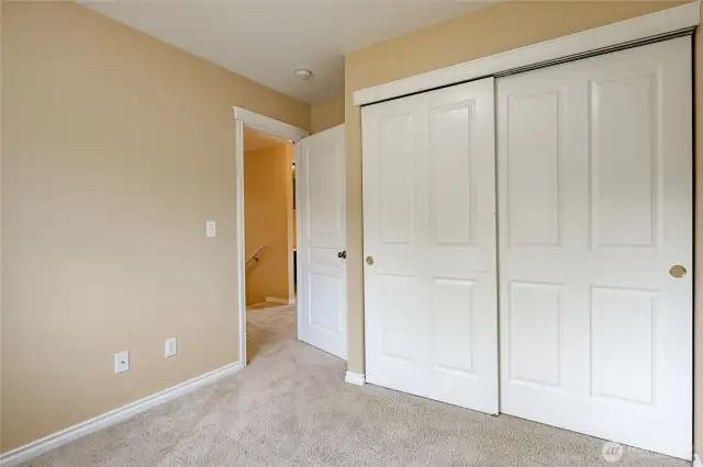 Upstairs bedroom.
