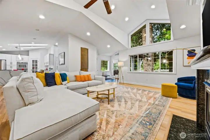 Spacious great room