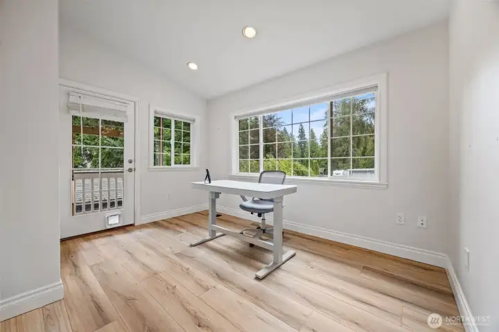 Main floor office
