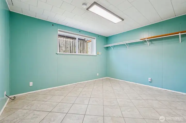 Final bedroom is on the lower level.