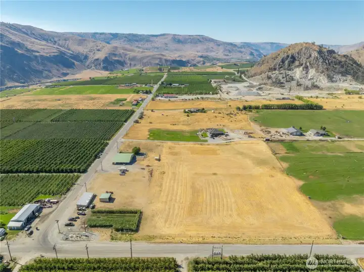 These 10+ acres historically used for alfalfa, grazing cows, goats and yes, a horse pasture.  Multiple uses only limited by one's interest and imagination.