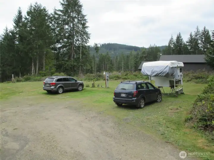 Lots of parking room