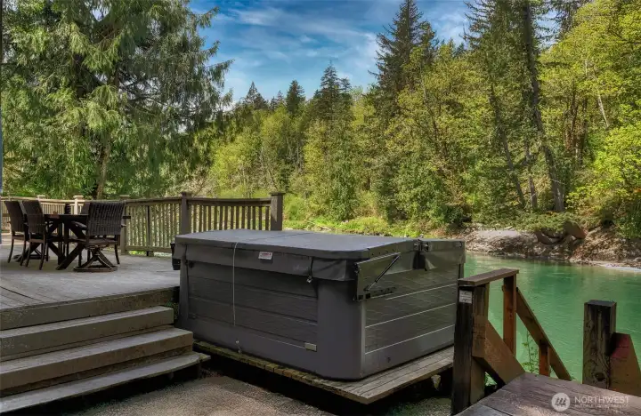 This A-frame offers a level of seclusion that's hard to find.