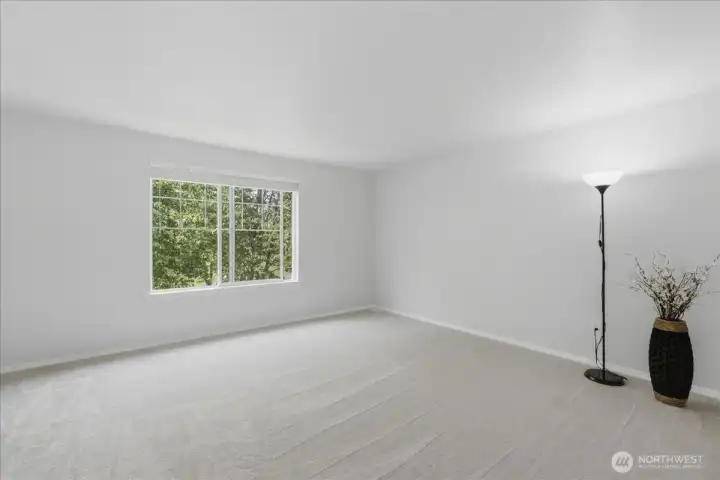 Bright and Spacious primary bedroom